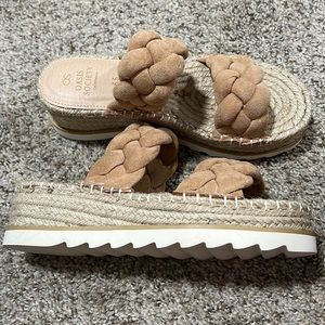 Oasis Society Tan Espadrille Sandals
